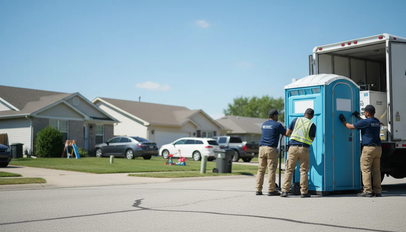 Standard Porta Potty Rentals in Baxter Springs, KS near me